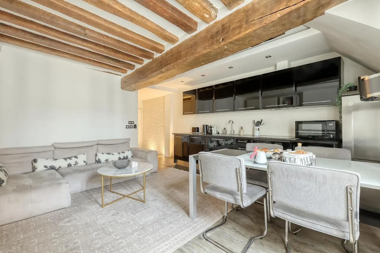 Large And Modern 1Brd Flat At Lovely Saint Germain Paris Lägenhet
