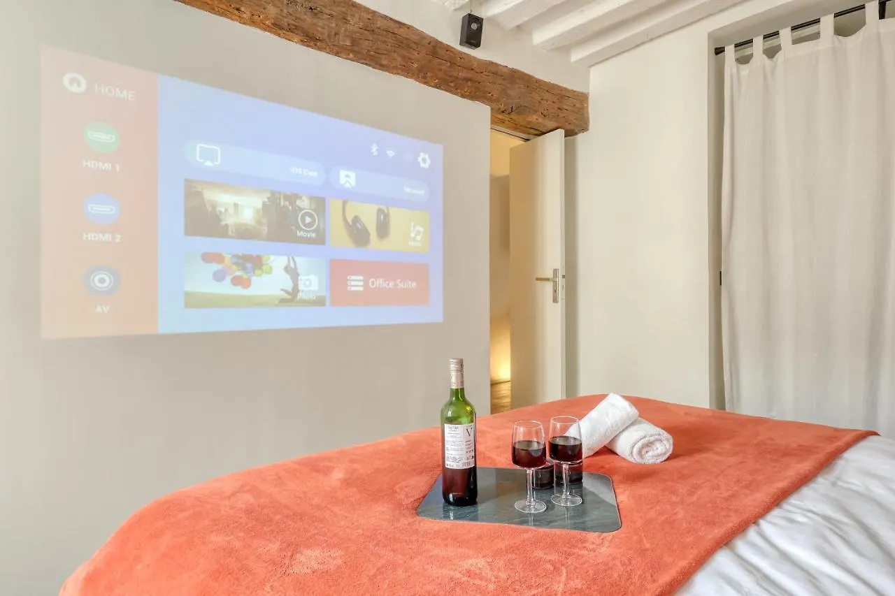 파리 Large And Modern 1Brd Flat At Lovely Saint Germain 아파트